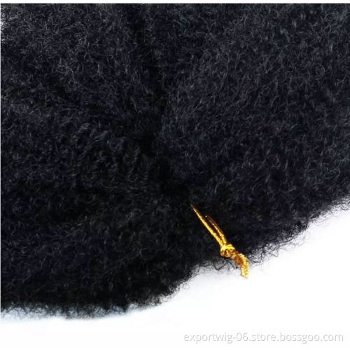 8 inch Afro Kinky Twist Crochet Hair Extension Braids Marley Hair Synthetic Weaves Braiding Hair